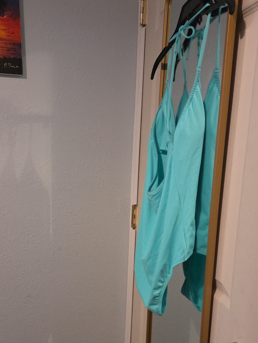 Victoria's Secret Teal One-Piece Swimsuit - Picture 4 of 5